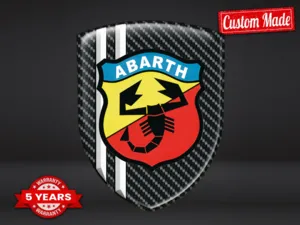 Fiat Abarth Autocollants Famille Auto Max Résistants Pro Modernes